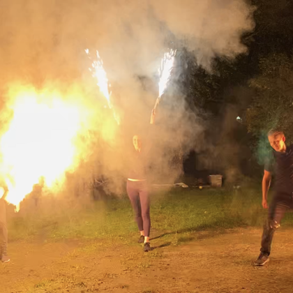 Mucho fuego jajaja... :-P