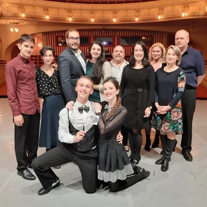 Fan club Školy stepu v Severočeském divadle v Ústí 