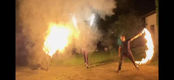 Mucho fuego jajaja... :-P